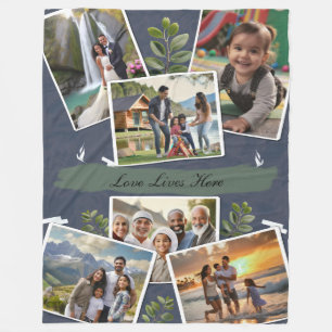 Personalised Unique Custom Family Picture Blanket