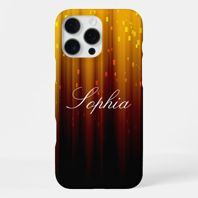 Personalised Unique Design iPhone 16 Pro Max Case  (Back)
