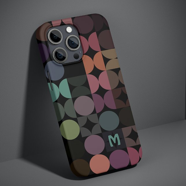 Personalised Unique Retro Geometric Art Pattern Case-Mate iPhone Case (Creator Uploaded)