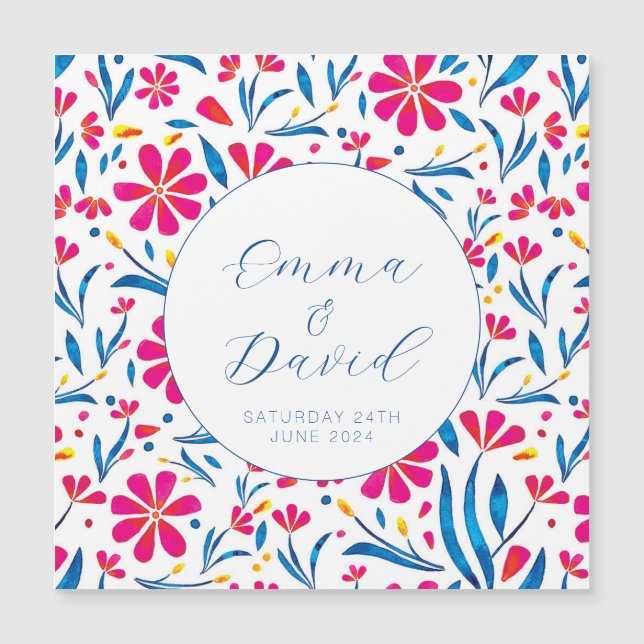 Personalised Uplifting Floral Pattern (Front)