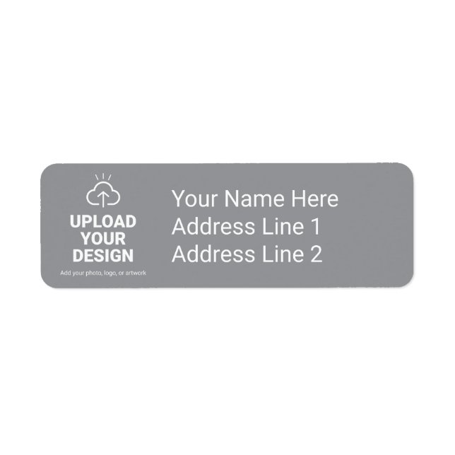 Personalised Upload Your Design and Text (Front)