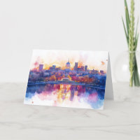 Personalised US Capitol Washington DC Illustration