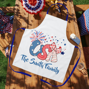 Personalised USA Apron