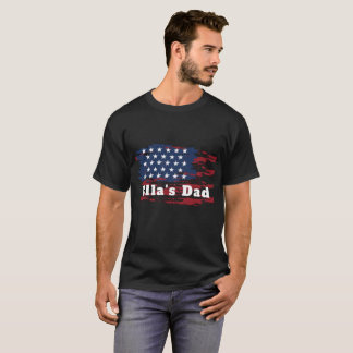Personalised USA Flag T-shirt