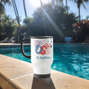 Personalised USA Travel Mug