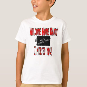 Personalised USMC Welcome Home Daddy T-Shirt