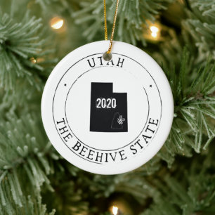 Personalised Utah Ornament