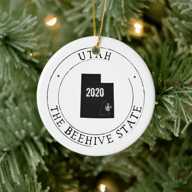 Personalised Utah Ornament (Tree)