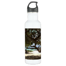 Personalised Vacation Picture Water Bottle
