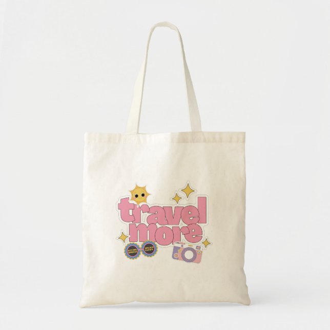 Personalised Vacation Tote Bag | Summer Tote Bag (Front)