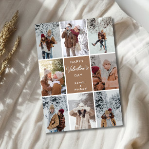 Personalised Valentine’s Day Photo Collage Card