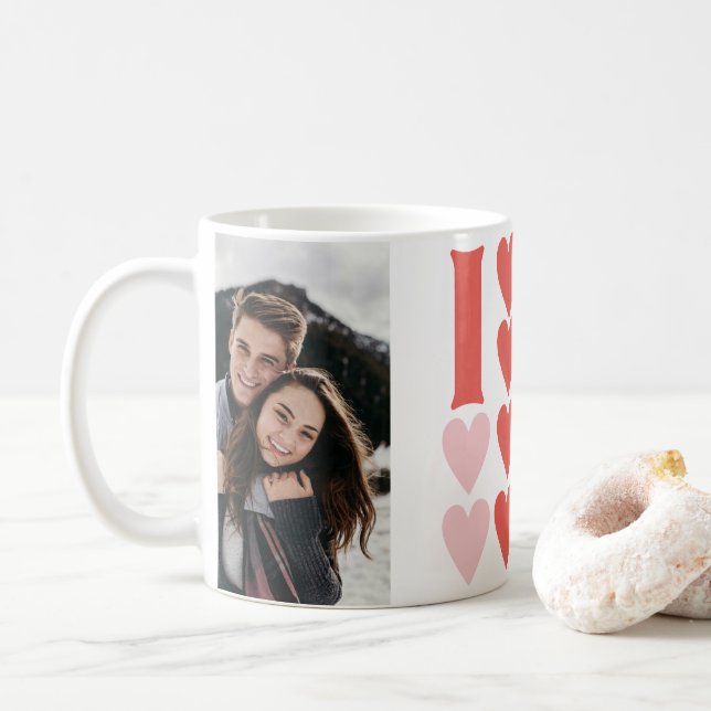 Personalised Valentine’s Day Romantic Mug (With Donut)