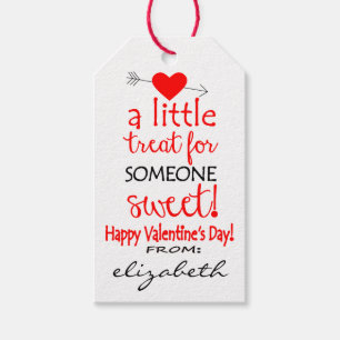 Personalised Valentine's Day Friend Gift Tags
