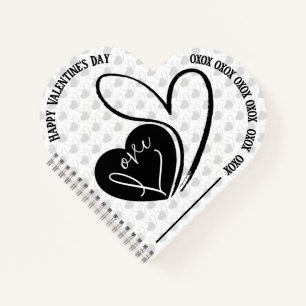 Personalised Valentine's Day Love Notebook