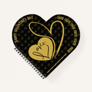 Personalised Valentine's Day Love Notebook