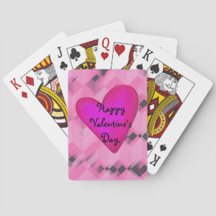 Personalised Valentine's Day Playing Cards