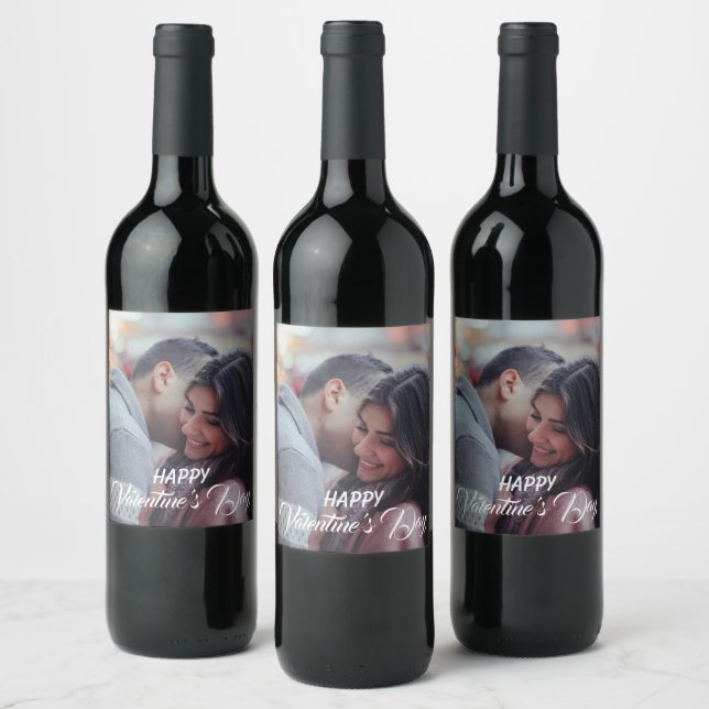 Personalised Valentine's Day Wine Label, Label (Bottles)