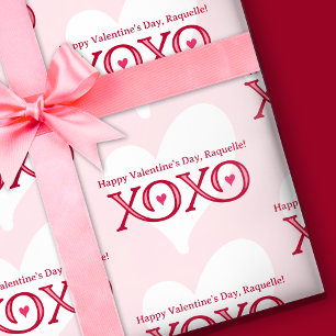 Personalised Valentine's Day  Wrapping Paper