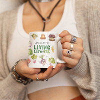Personalised Vegan Living Life on the Veg Gift