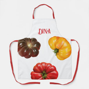 Personalised Veggie. Apron