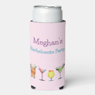 Personalised VENMO the Bride a Cocktail QR Code  Seltzer Can Cooler
