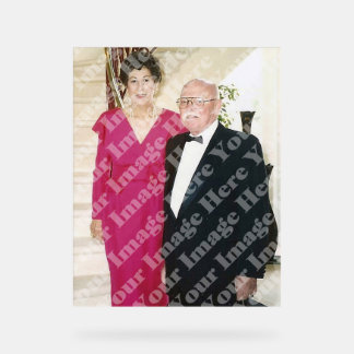 Personalised Vertical Photo Acrylic Sign