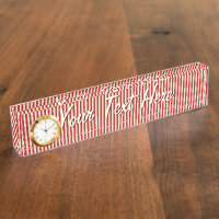 Personalised Vertical Retro Vintage Classic Stripe