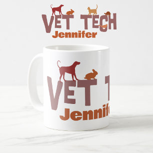 Personalised Vet Tech Mug