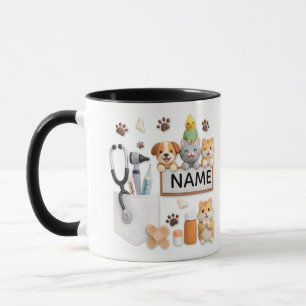Personalised Veterinarian Coffee Mug