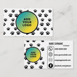 Personalised Veterinary Business Card