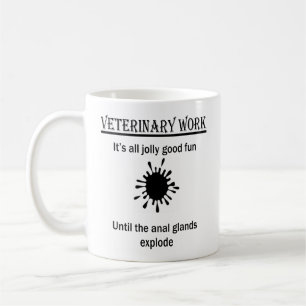 Personalised Veterinary Funny Vets Gift Coffee Mug