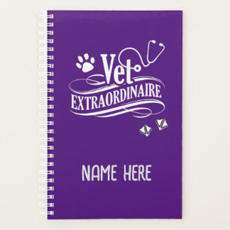 Personalised Veterinary Surgeon Extraordinaire Planner
