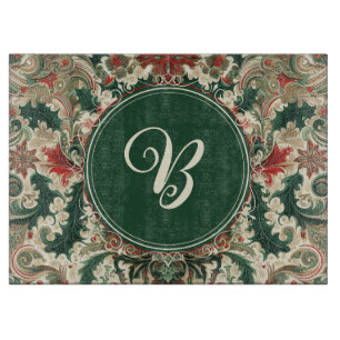 Personalised Victorian/Classic/Vintage Christmas Cutting Board