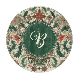 Personalised Victorian/Classic/Vintage Christmas Cutting Board