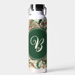 Personalised Victorian/Classic/Vintage Christmas Water Bottle