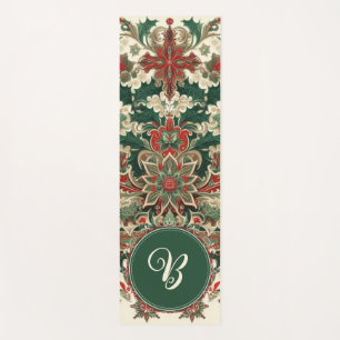 Personalised Victorian/Classic/Vintage Christmas Yoga Mat