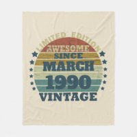 Personalised vintage 35th birthday party