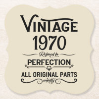 Personalised vintage 55th birthday party