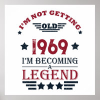 Personalised vintage 55th birthday party