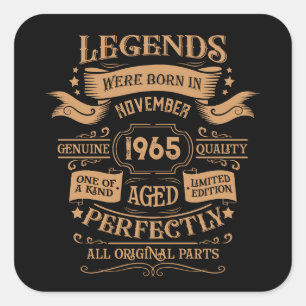 Personalised vintage 60th birthday whiskey label