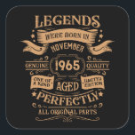 Personalised vintage 60th birthday whiskey label<br><div class="desc">You can add some originality to your wardrobe collection with this vintage classic birthday graphic design with awesome typography font lettering, is a great gift idea for men, women, husbands, wife girlfriends, and a boyfriend who will love this one-of-a-kind artwork. The best amazing and funny holiday present for your happy...</div>
