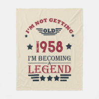 Personalised vintage 65th birthday gifts