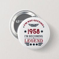Personalised vintage 65th birthday party