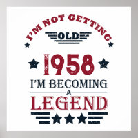 Personalised vintage 65th birthday party