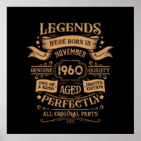 Personalised vintage 65th birthday whiskey label