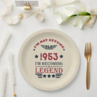 Personalised vintage 70th birthday