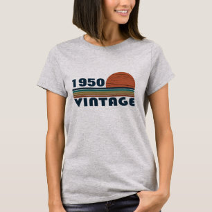 Personalised vintage 75th birthday T-Shirt
