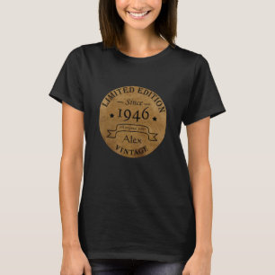 Personalised vintage 90th birthday gifts T-Shirt