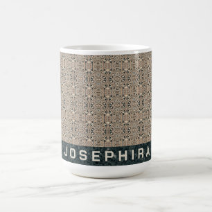 Personalised Vintage Abstract Quartz Stone Natural Coffee Mug