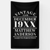 Personalised Vintage Aged to Perfection